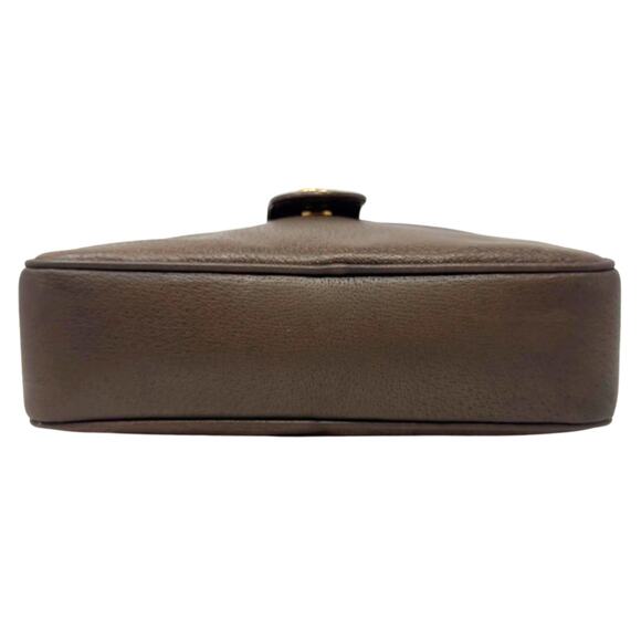 Gucci Bag Crossbody Clutch Wallet Ophidia Marmont Brown Leather GG Red Green - Picture 10 of 13